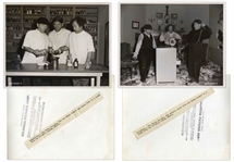 Lot of Twenty 10 x 8 Glossy Photos Featuring Shemp, Most From Three Stooges Films -- Very Good Condition